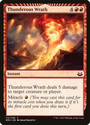Thunderous Wrath<br /><span class="collector-number">Collector No. 113</span>