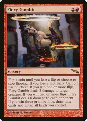 Fiery Gambit<br /><span class="collector-number">Collector No. 90</span>