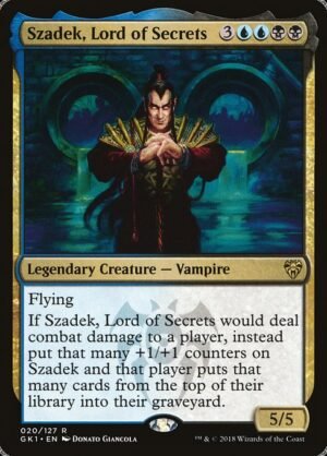 Szadek, Lord of Secrets<br /><span class="collector-number">Collector No. 20</span>