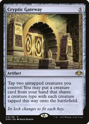 Cryptic Gateway<br /><span class="collector-number">Collector No. 218</span>