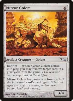 Mirror Golem - Foil<br /><span class="collector-number">Collector No. 208</span>