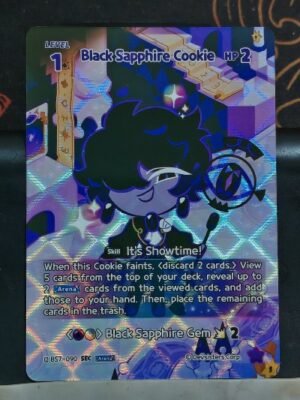 Black Sapphire Cookie SEC CookieRun Braverse TCG- Auction