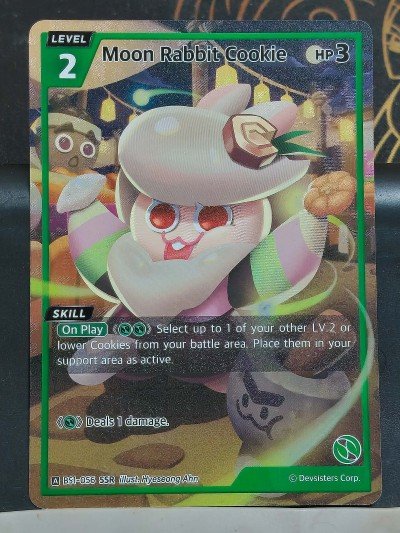 Moonlight Rabbit Cookie CookieRun Braverse TCG - Auction