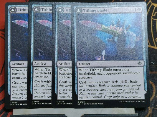 Tithing Blade - The Lost Caverns of Ixalan Magic The Gathering MTG - Auction