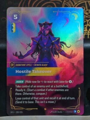Hostile Takeover Riftbound League of Legends TCG - Auction