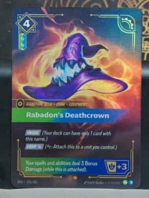 Rabadon's Deathcrown Riftbound League of Legends TCG - Auction