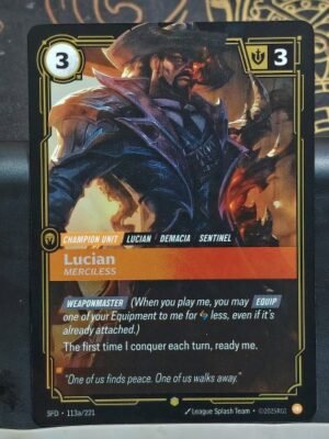 Lucian Riftbound League of Legends TCG - Auction