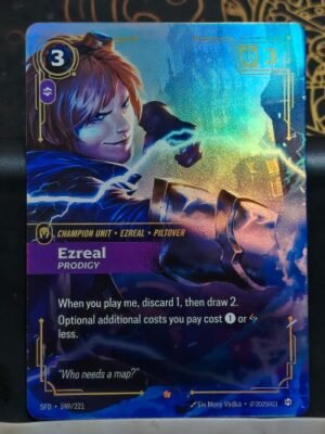 Ezreal Prodigy Riftbound League of Legends TCG - Auction