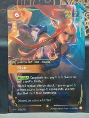 Sivir Riftbound League of Legends TCG - Auction