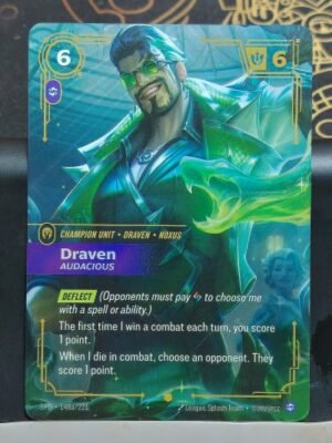 Draven Riftbound League of Legends TCG - Auction