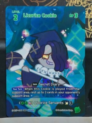 Licorice Cookie SEC CookieRun Braverse - Auction