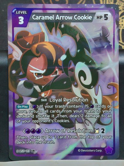 Caramel Arrow Cookie CookieRun Braverse - Auction